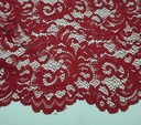 Blonda Doble Remate Rojo -Largo 2mt / Ancho 1,5mt