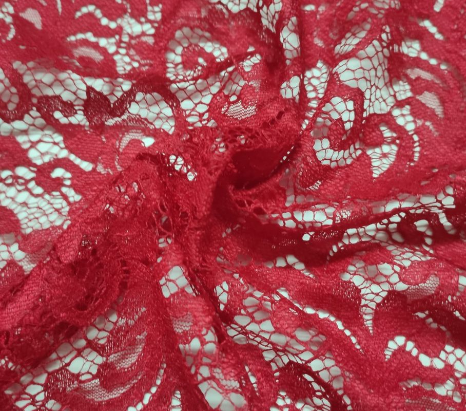 Blonda Doble Remate Rojo -Largo 2mt / Ancho 1,5mt