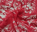 Blonda Doble Remate Rojo -Largo 2mt / Ancho 1,5mt