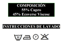 Raso Estampado Cupro -Largo 1,5mt / Ancho 1,5mt