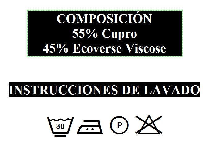 Viscosa Cupro Estampado -Largo 1,5mt / Ancho 1,5mt