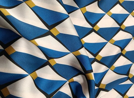 Satén Estampado Geométricos