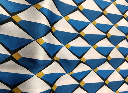 Satén Estampado Geométricos