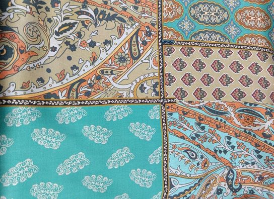 Satén Estampado Cashmere