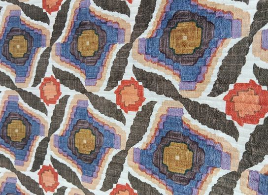 Estampado Punto Floral Ligero