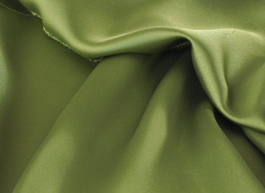 Crepe Satinado Verde Oliva