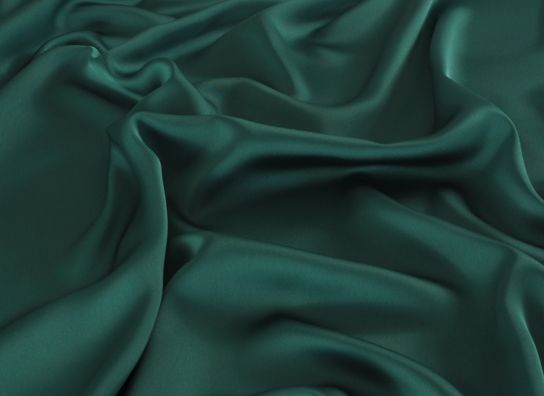 Crepe Satinado Verde Pino