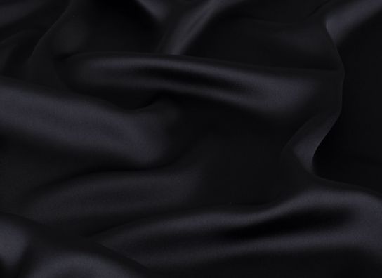 Crepe Satinado Negro