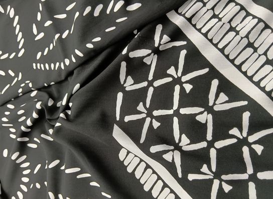 Tejido Fluido Estampado