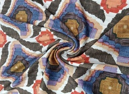 [C-317] Estampado Punto Floral Ligero