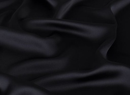 [420-001] Crepe Satinado Negro